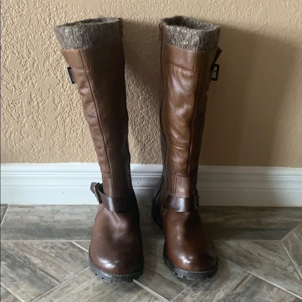 Aldo wool lined riding boots